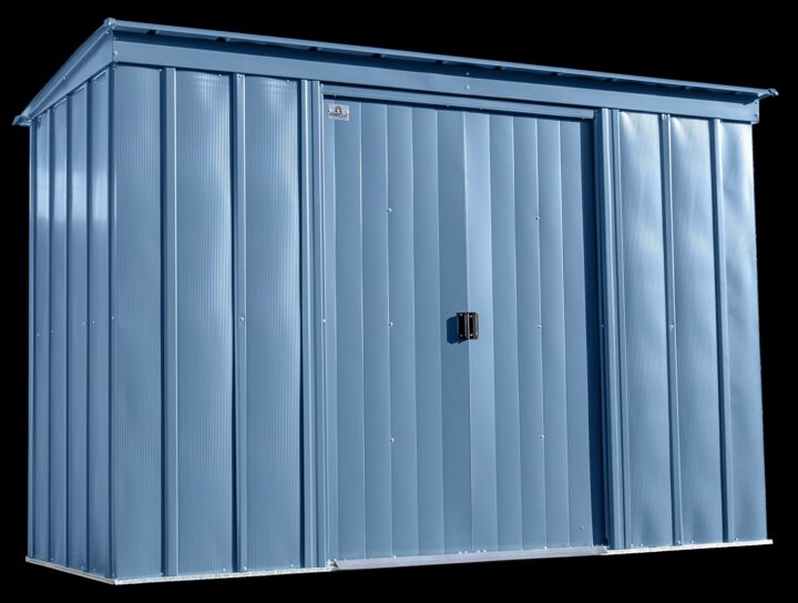 Arrow Classic Steel Storage Shed, Pent Roof