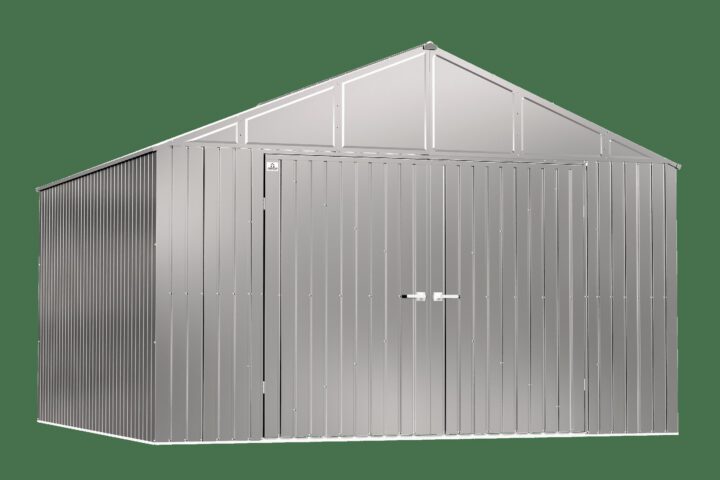 Arrow Elite Steel Storage Shed, Galvalume