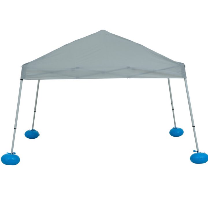 Aquasis Floating Pool Gazebo, 10×10 - Anchor Gray