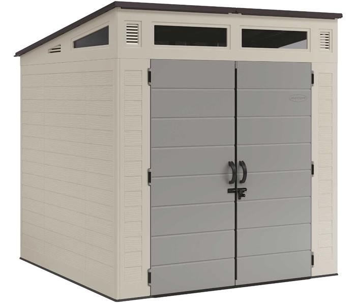 Suncast 7x7 Modernist Resin Shed Kit w/ Floor