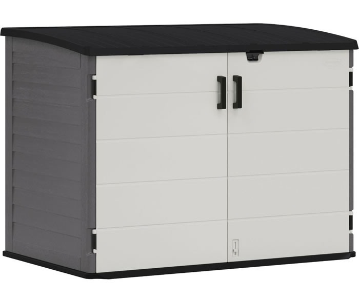 Suncast Stow Away Horizontal Resin Shed w/ Floor