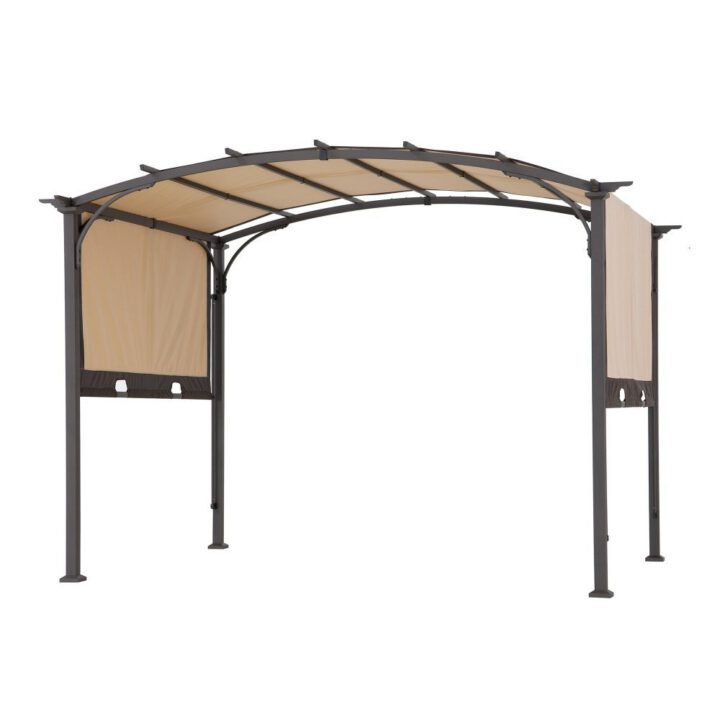 Arcadia Adjustable Arched Pergola, 9x11