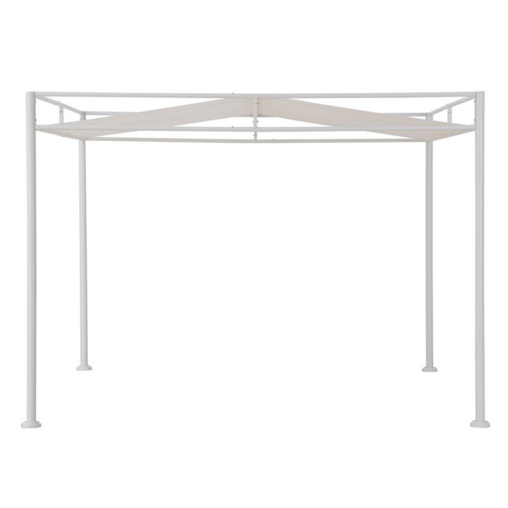 Darkeford Sling Canopy Lean To Pergola 10x10 - White