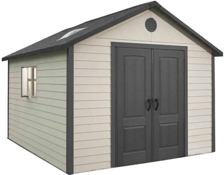 Lifetime 11x16 Plastic Outdoor Storage Shed w/ Floor