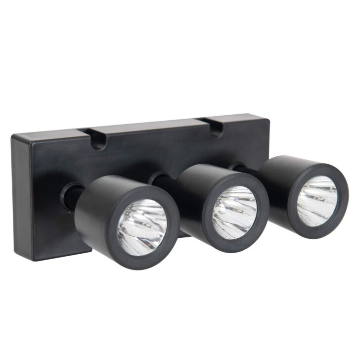 9W Magnetic 3-Light Accent Adjustable LED Ceiling Spotlight