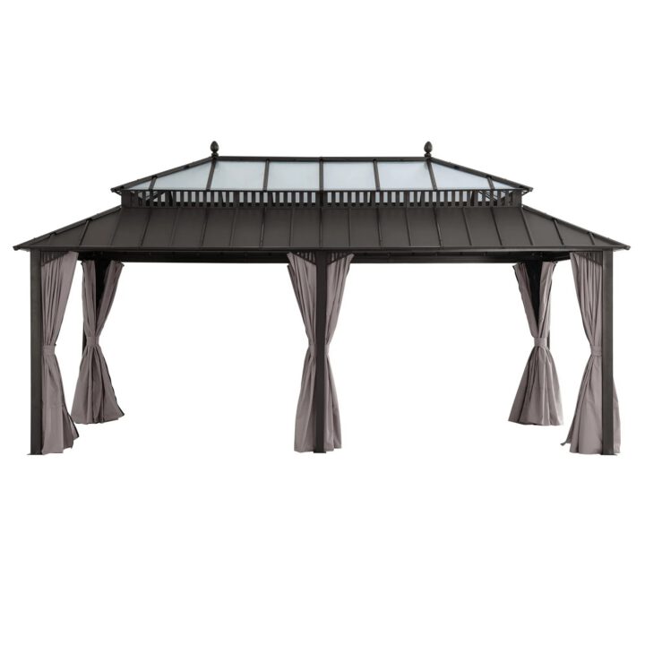 Kingston Horizon PC-Vent Gazebo - Brown, 12x20