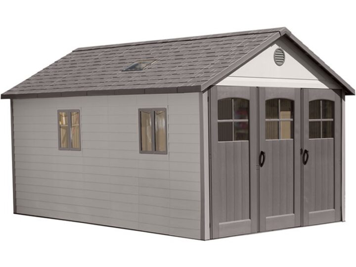 Lifetime 11x18 Storage Garage Kit w/ 9ft Wide Doors