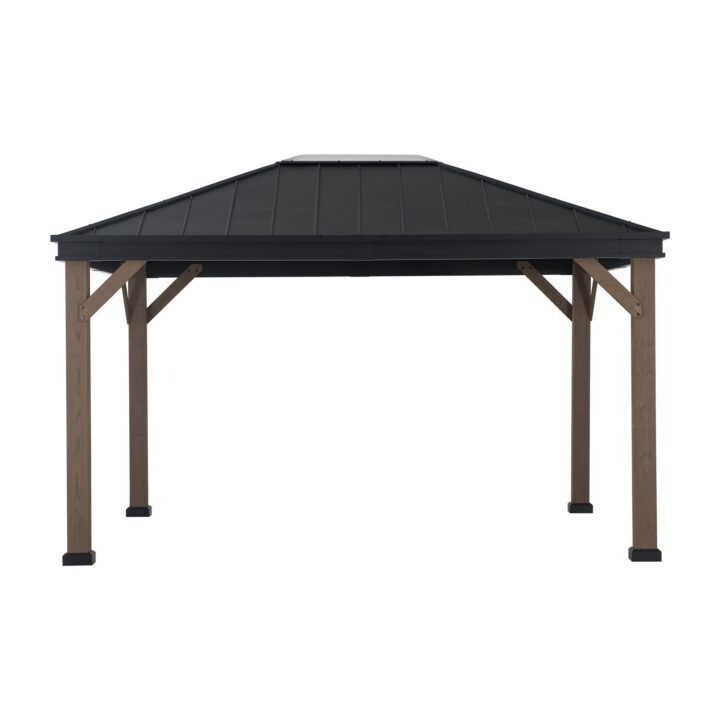 Cedarville Steel Hardtop Gazebo with Skylight, 11x13