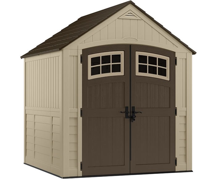 Suncast 7x7 Sutton Resin Shed Kit w/ Floor